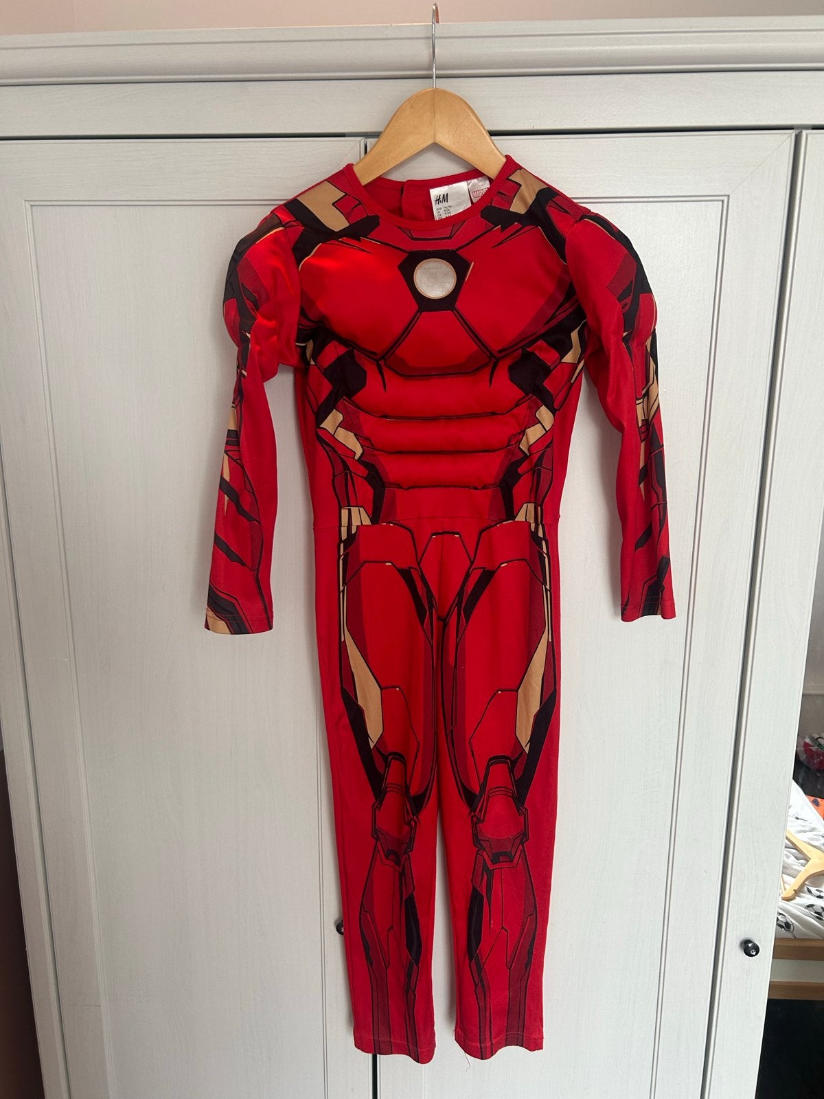Iron Man Verkleedpak Maat 110/116, Ophalen of Verzenden, Gebruikt, 110 t/m 116, Jongen