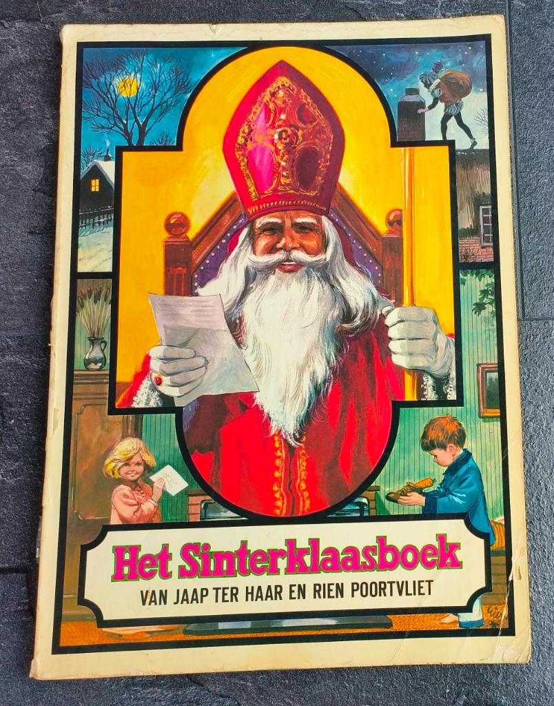 Het Sinterklaasboek /Het Kerstboek Omkeerboek, Ophalen of Verzenden, Gelezen, Jaap ter Haar/Rien Poortvliet, Fictie algemeen