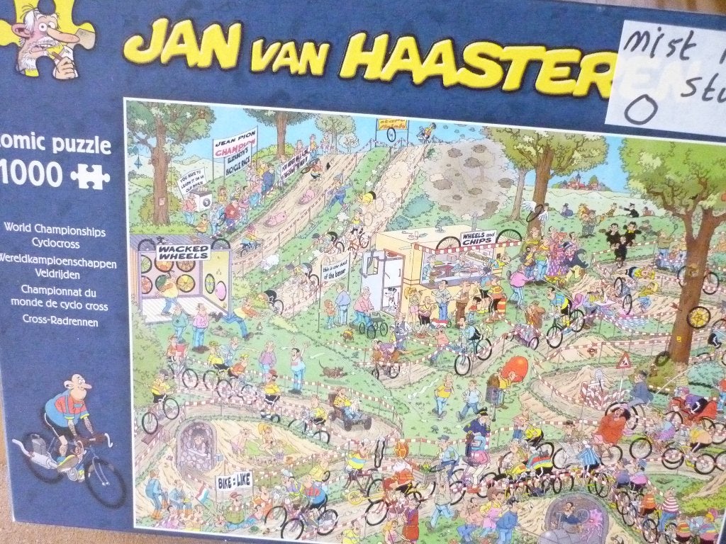 jan van haasteren puzzel, Ophalen of Verzenden, 500 t/m 1500 stukjes, Zo goed als nieuw