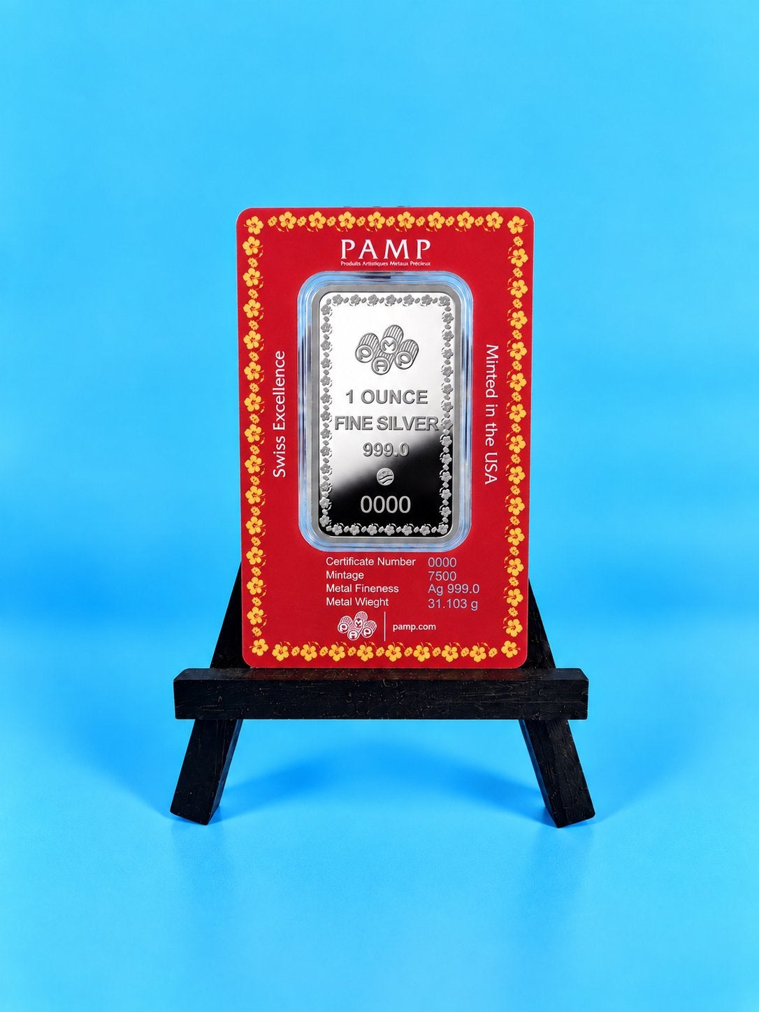 PAMP Suisse🇨🇭Diwali Lakshmi & Sacred Cow 2026 1 oz Silver, Ophalen of Verzenden, Zilver