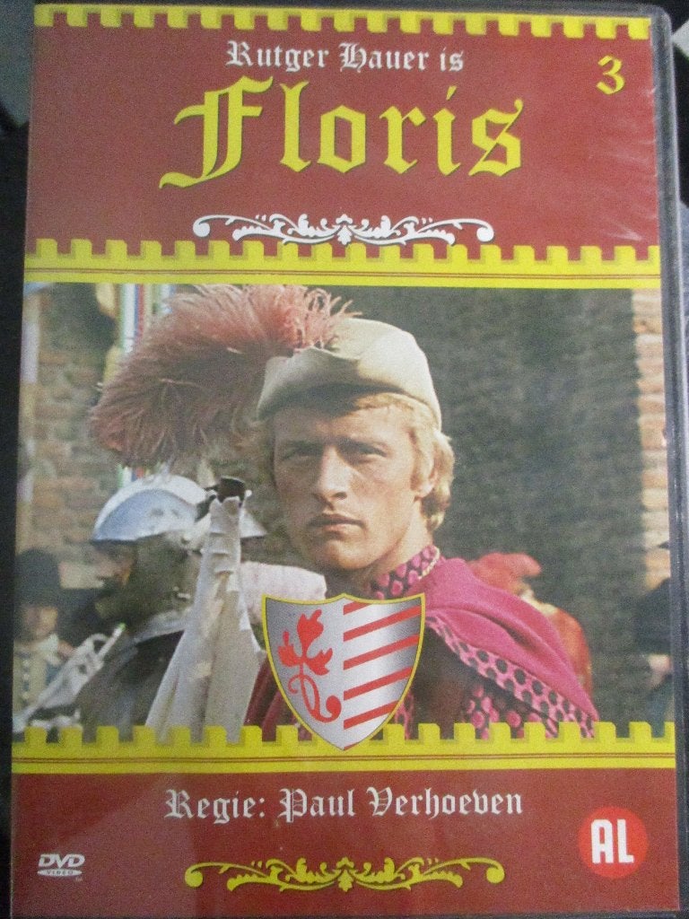 Floris dvd Deel 3   Rutger Hauer  regie Paul Verhoeven, Alle leeftijden, Ophalen of Verzenden, Zo goed als nieuw, Actie en Avontuur