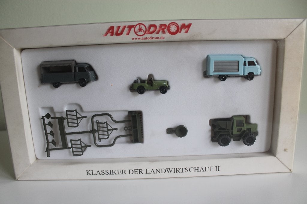 Wiking set voor Autodrom: "Klassiker der Landwirtschafts II", Ophalen of Verzenden, Zo goed als nieuw, Auto, Wiking