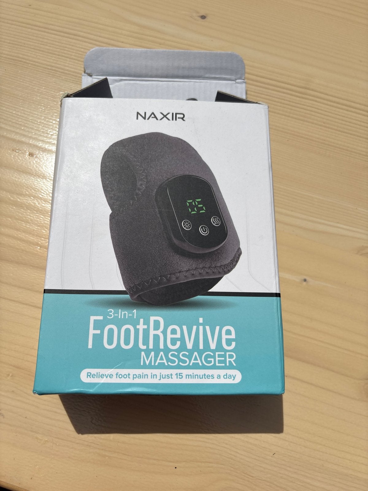 Naxir 3-in-1 FootRevive Massager - Voetmassage apparaat, Ophalen of Verzenden, Nieuw, Apparaat