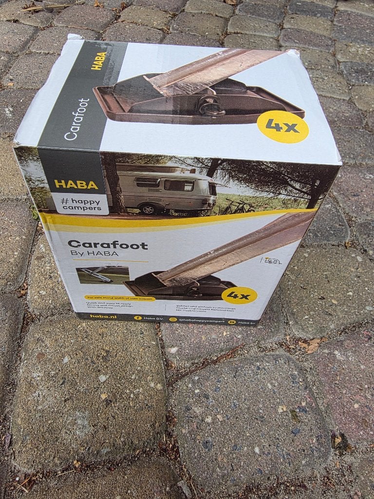 Haba Carafoot Caravanpootvoetjes (drie stuks), Ophalen of Verzenden, Zo goed als nieuw