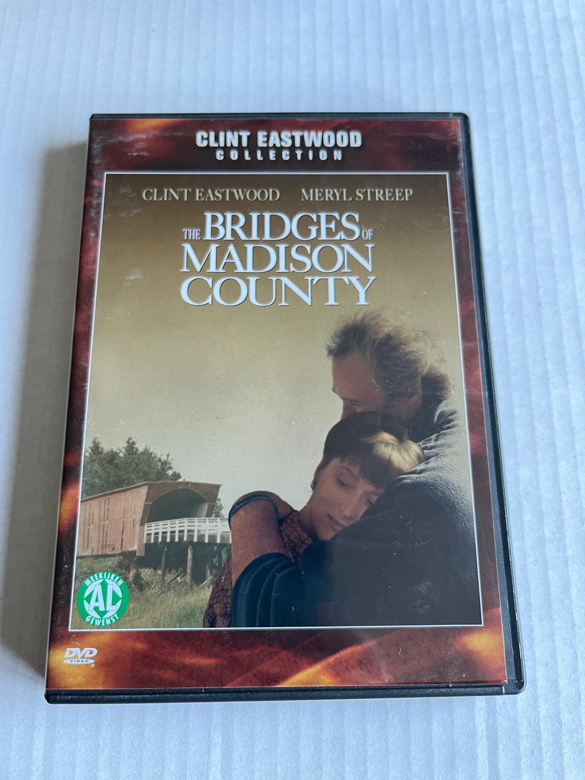 The Bridges of Madison County DVD - Clint Eastwood Collectio, Nederlands, Vanaf 12 jaar, Gebruikt, Engels