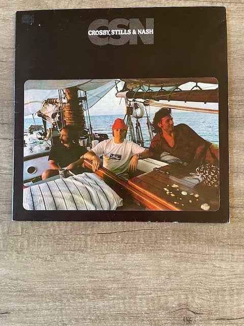 LP Crosby, Stills & Nash - CSN - 1977, Cd's en Dvd's, Ophalen of Verzenden, Gebruikt, 12 inch, Poprock