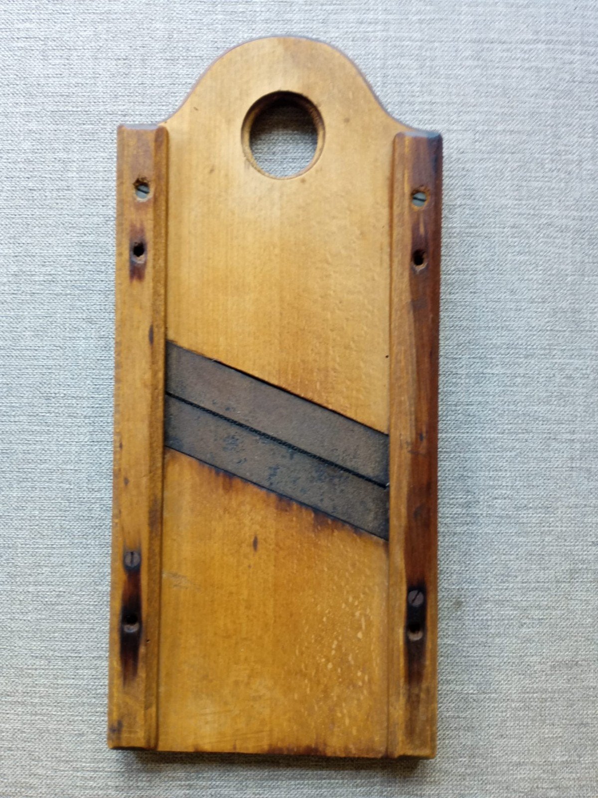 Vintage houten koolschaaf, afmeting: ca. 40x18cm, Ophalen of Verzenden