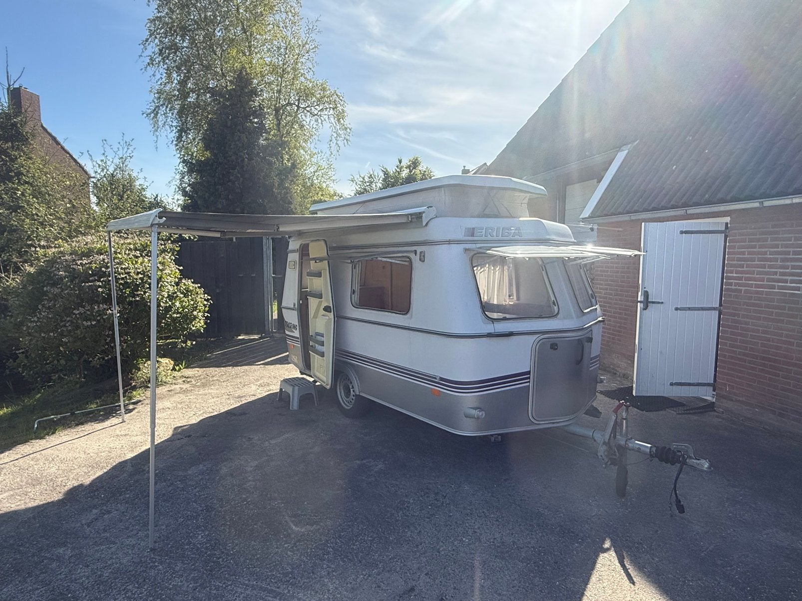 Eriba Touring Puck L, Caravans en Kamperen, Standaardzit, Koelkast, Tot en met 2, Particulier