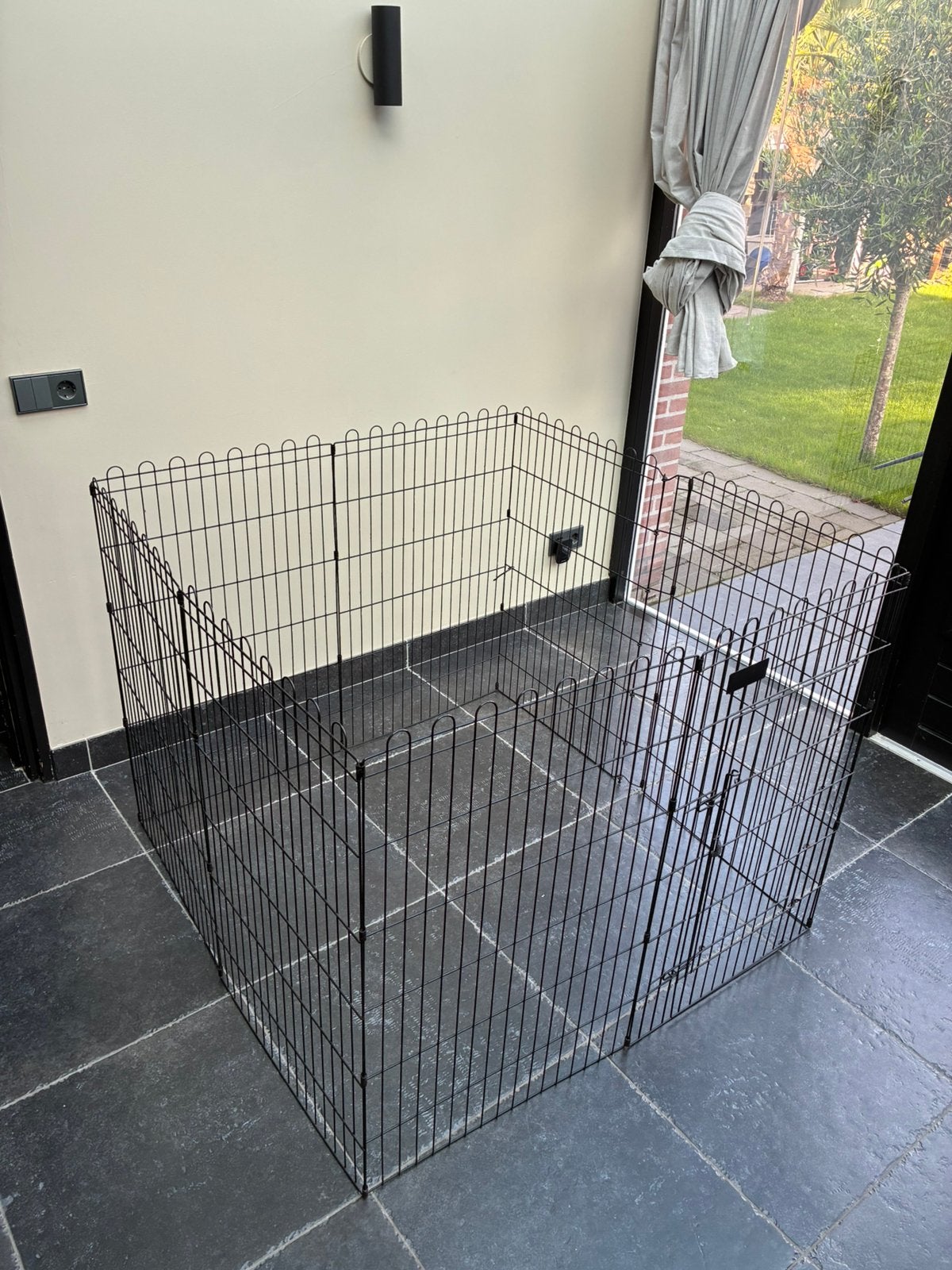 Dierenhok afzetting, Ophalen, Gebruikt