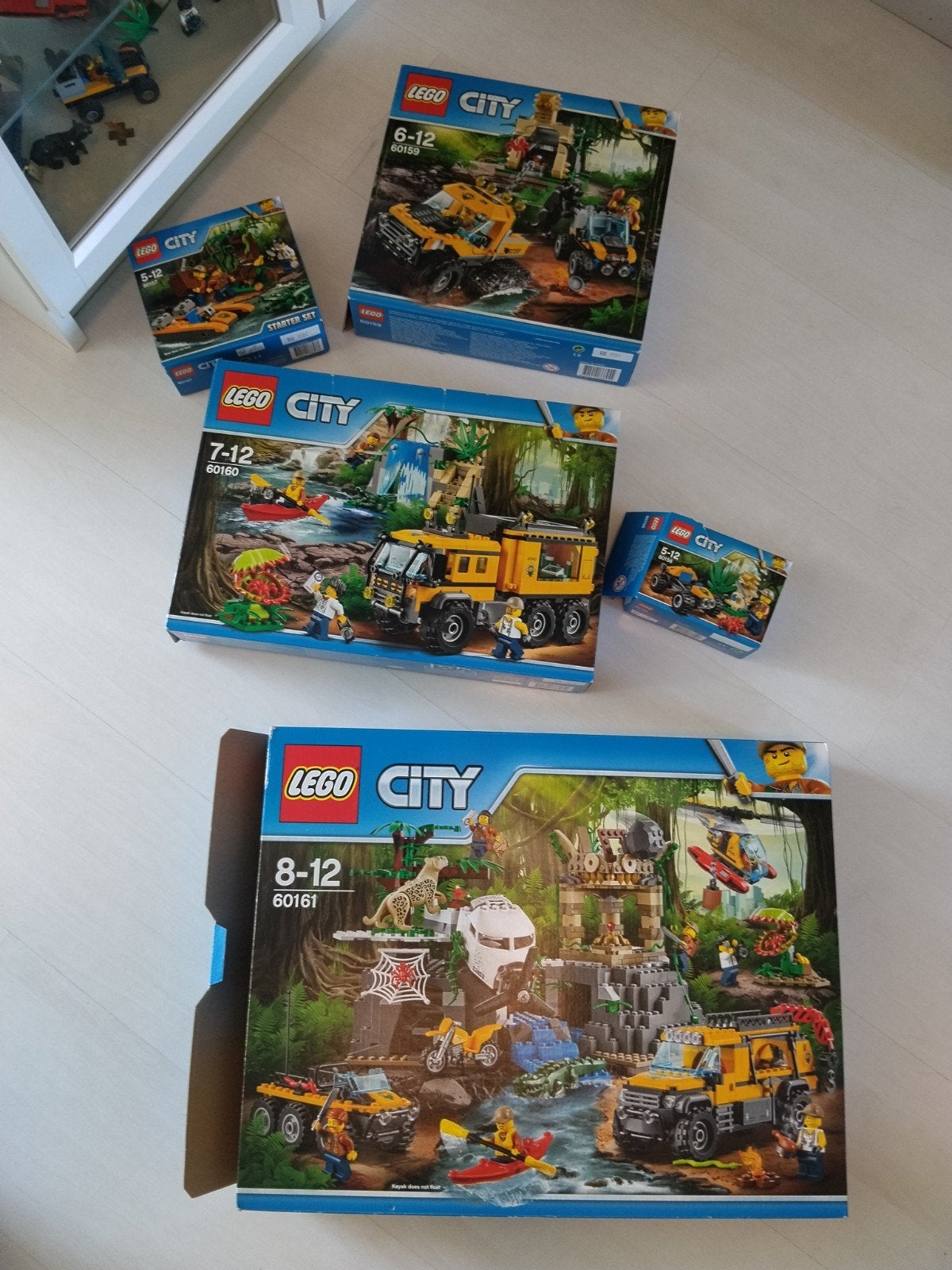 Lego City Jungle 60156 60157 60158 60159 60160 60161, Ophalen of Verzenden, Zo goed als nieuw
