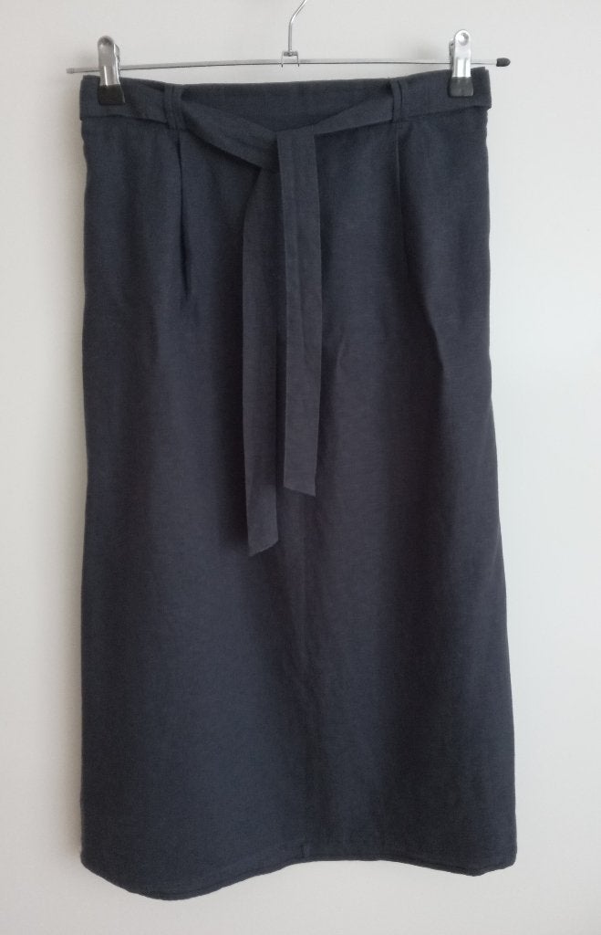 Bodyflirt donkerblauwe linnen rok, maat 38, Zo goed als nieuw, Stichting Angel's Choice, Angelschoice@gmail.com, Oosterveldweg 15, 7274 DZ