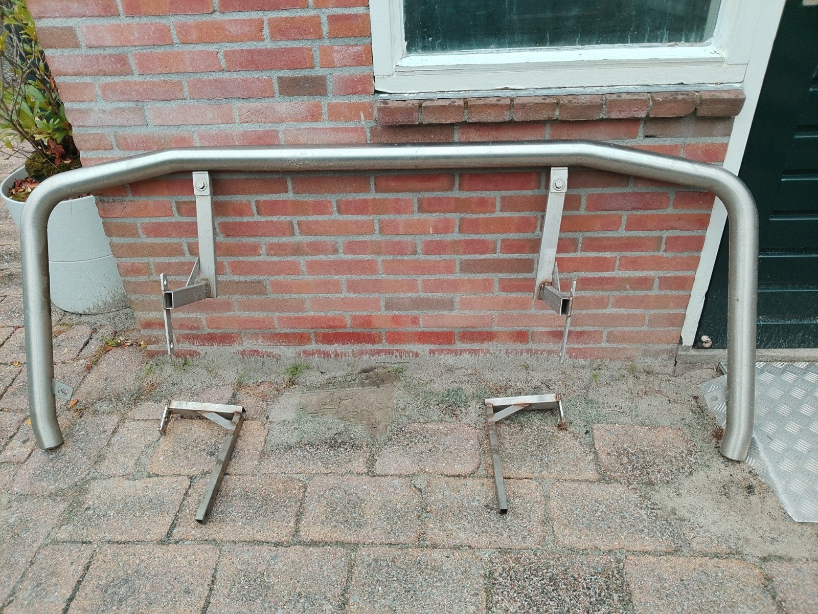 RVS Bullbar / Pushbar voor voertuig, Ophalen, Gebruikt