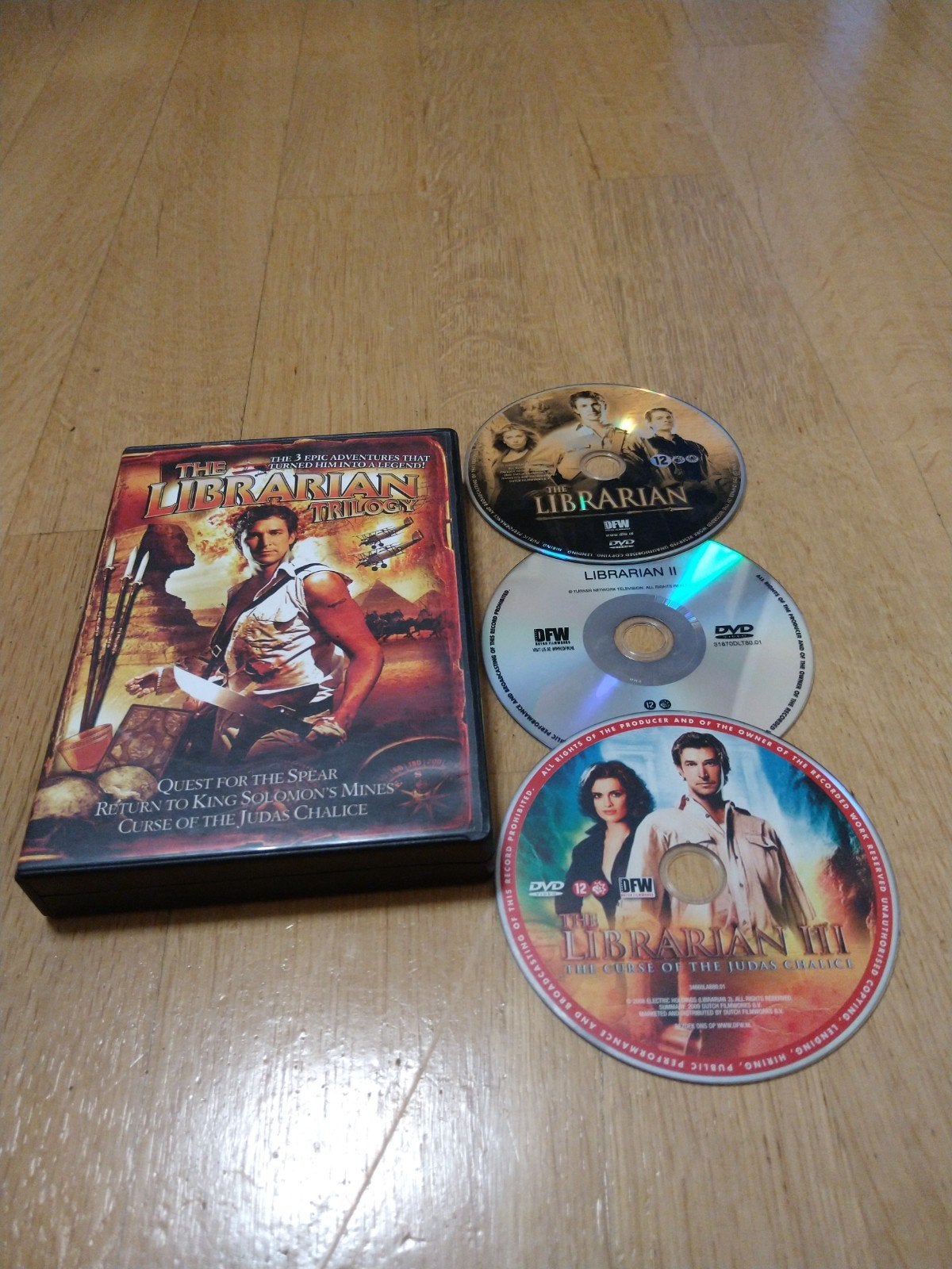 The Librarian Trilogy DVD Boxset - Avontuurlijke Films, Nederlands, Actie, Ophalen of Verzenden, Vanaf 12 jaar