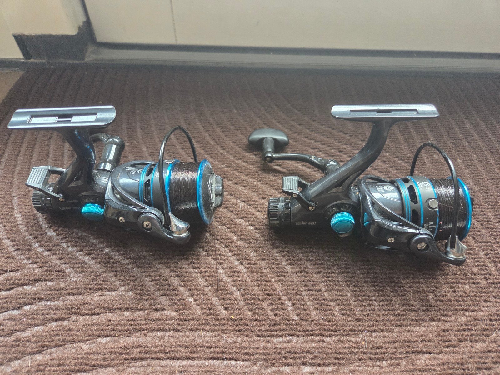 Carp Zoom Feeder competition vrijloopmolens, Ophalen of Verzenden, Zo goed als nieuw, Molen