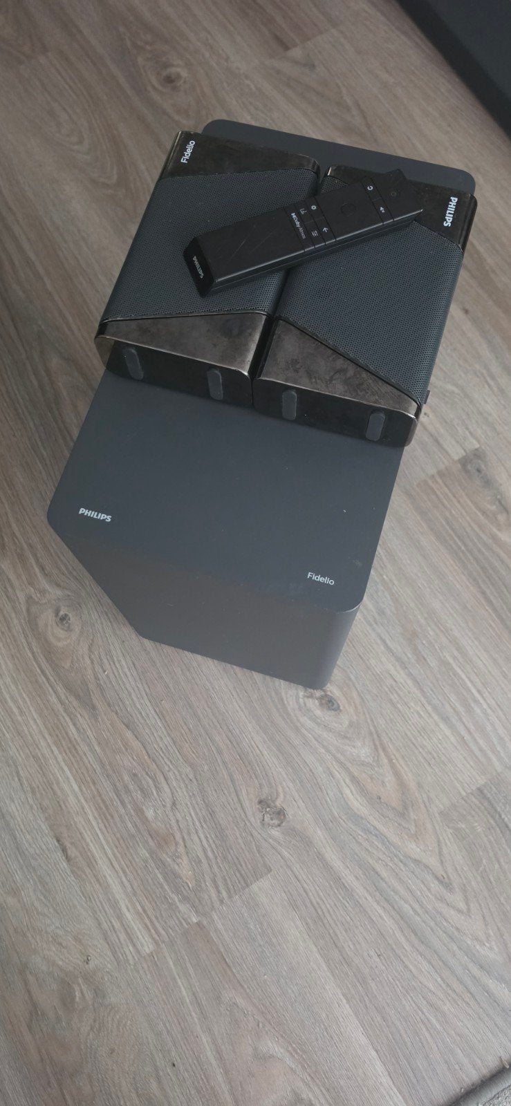 Philips Fidelio B97 7.1.2 Soundbar Systeem - Goede Staat, Ophalen, Met externe subwoofer, Zo goed als nieuw