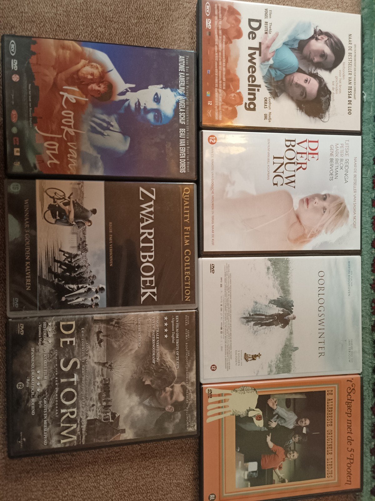 Ned. films DVD collectie: De Tweeling, Zwartboek, De S, Cd's en Dvd's, Alle leeftijden, Ophalen of Verzenden, Zo goed als nieuw