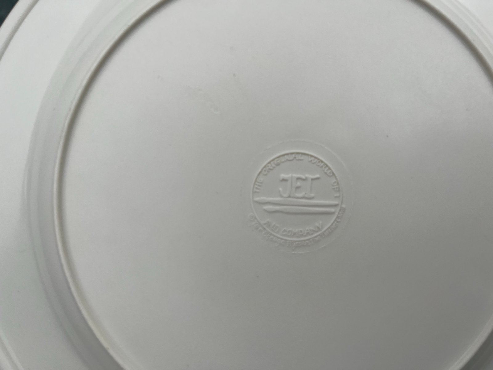 Jet by Ter Steege Papa Beer borden - 5 stuks, Ophalen, Gebruikt, Keramiek, Vintage