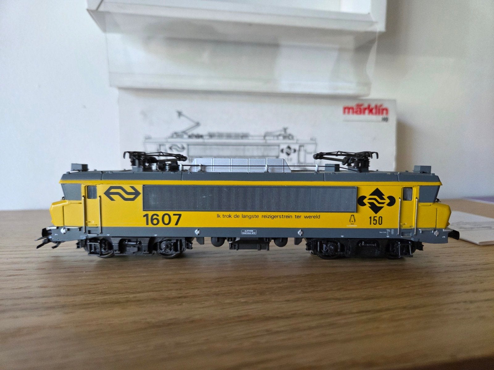 Märklin 3326 NS1607, Wisselstroom, Locomotief, Ophalen of Verzenden, Zo goed als nieuw