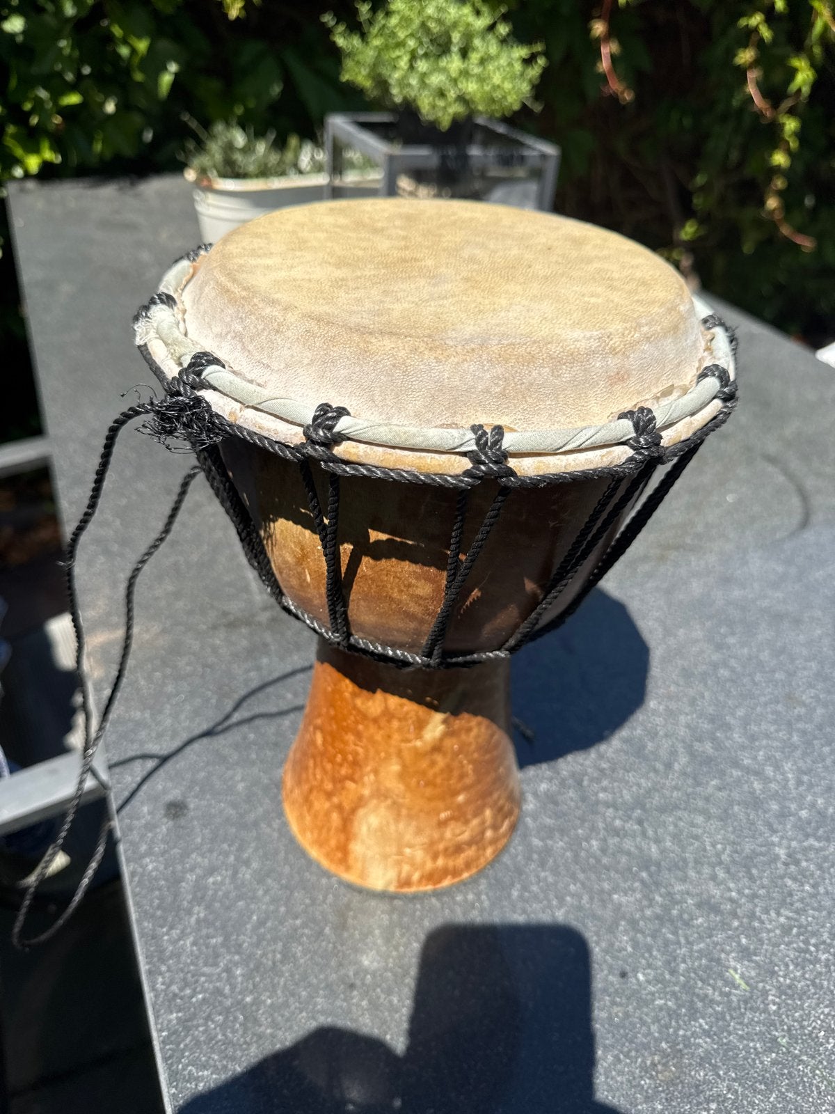 Mooie handgemaakte Djembe - Afrikaanse trommel, Ophalen of Verzenden, Gebruikt, Trommel