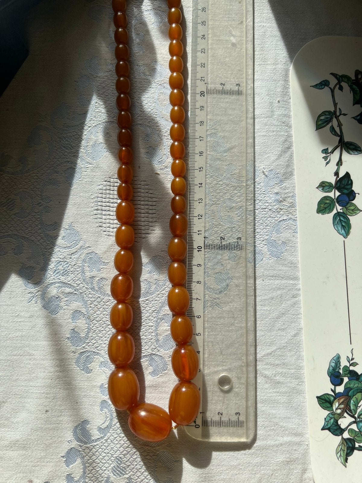 Bakelieten kralen, 61 gr, Ophalen of Verzenden, Gebruikt, Oranje, Overige materialen