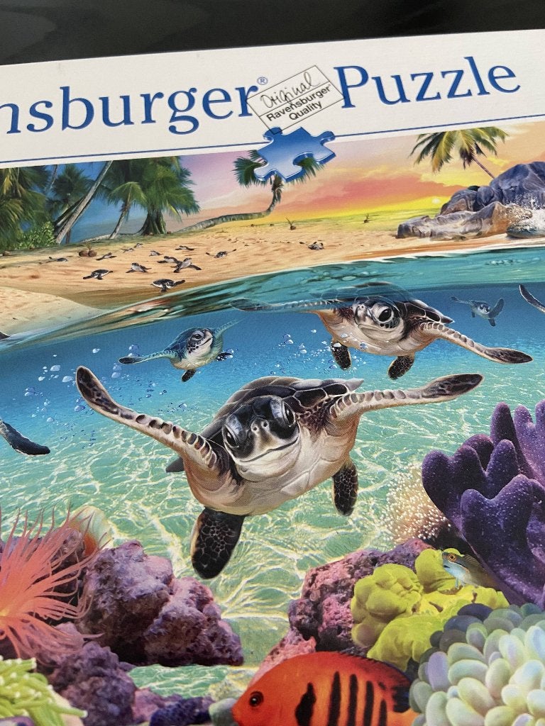 Ravensburger Legpuzzel 500 stukjes - Onderwaterwereld, Ophalen of Verzenden, 500 t/m 1500 stukjes, Zo goed als nieuw, Legpuzzel