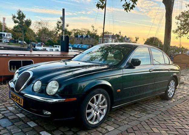 Jaguar S-Type | NL auto | Leder | Automaat | Youngtimer, Auto's, Automaat, 238 pk, Achterwielaandrijving, Beige