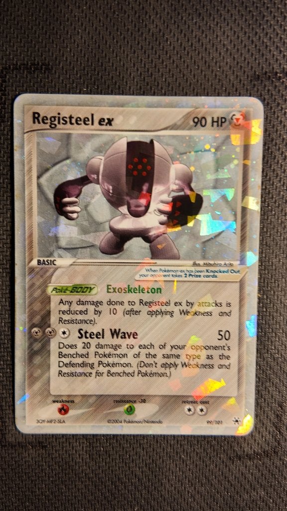 Registeel ex 99 Hidden Legends | Pokemon kaart, Ophalen, Zo goed als nieuw, Losse kaart, Foil