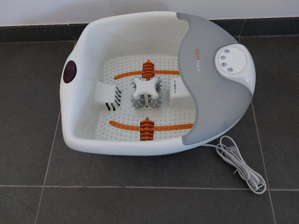 MEDISANA voetbubbelbad comfort FS 885, Ophalen of Verzenden, Zo goed als nieuw, Hand- en Voetverzorging