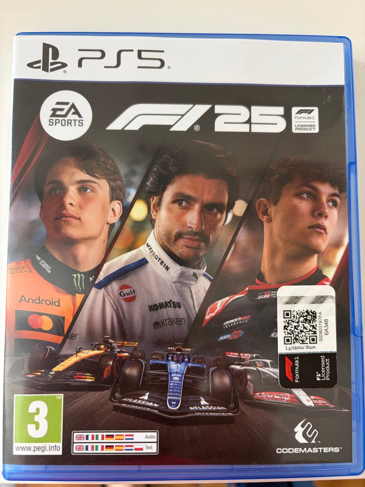 F1 25 PS5 - Racegame voor PlayStation 5, Ophalen, Online, 1 speler, Racen en Vliegen