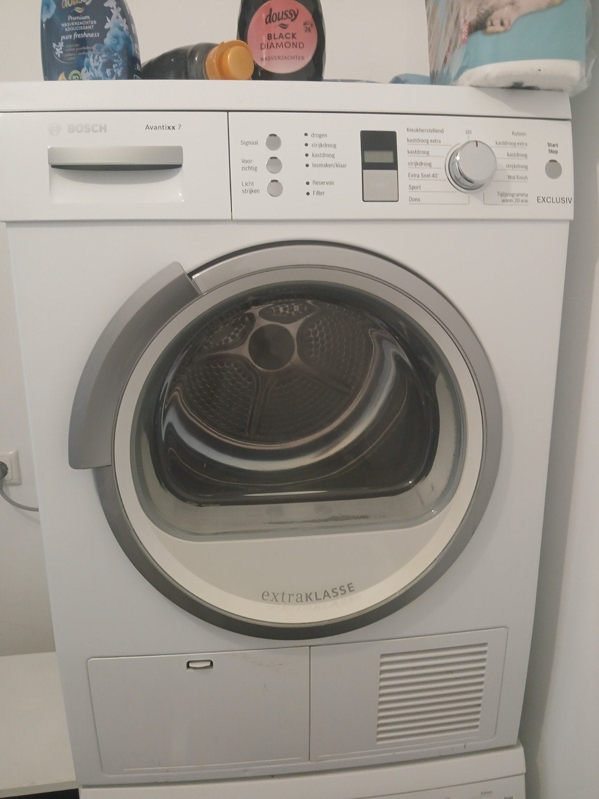 Bosch Avantixx 7 Condensdroger - Zo goed als nieuw, Witgoed en Apparatuur, Wasdrogers, Ophalen of Verzenden