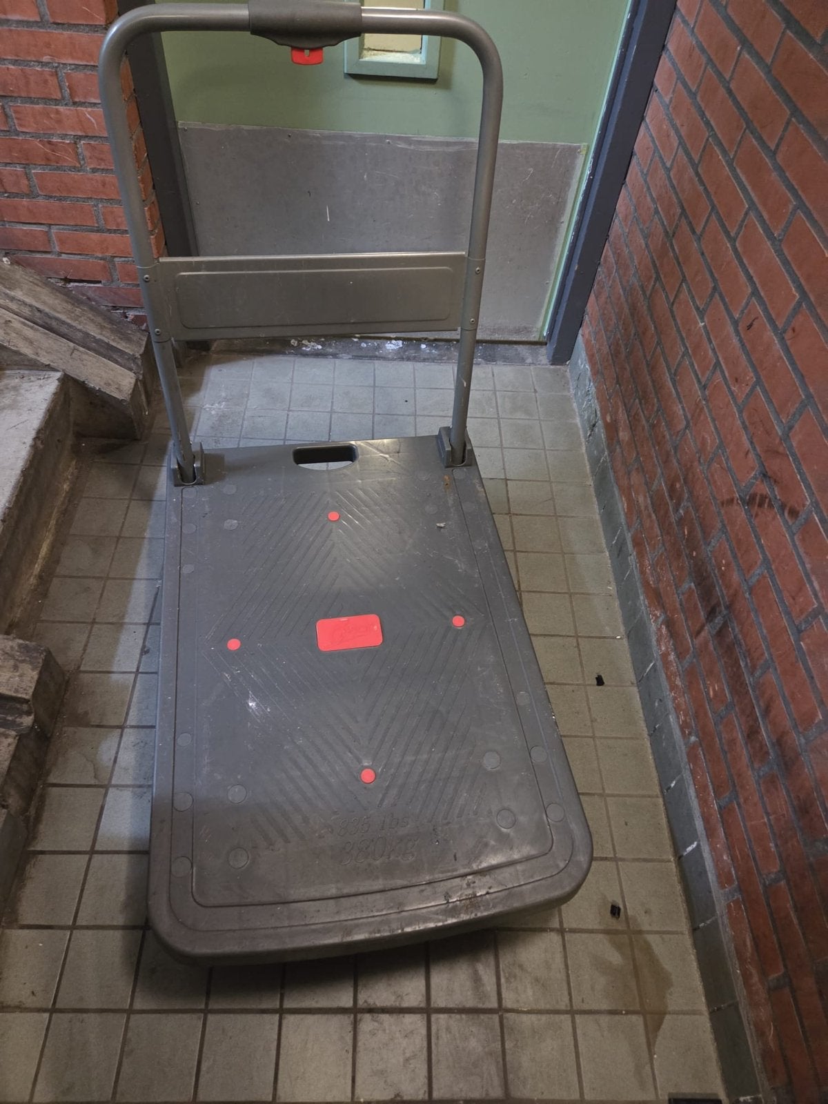 Opvouwbare trolley transportwagen/kar, 100 liter of meer, Ophalen of Verzenden, Gebruikt, Transportkar