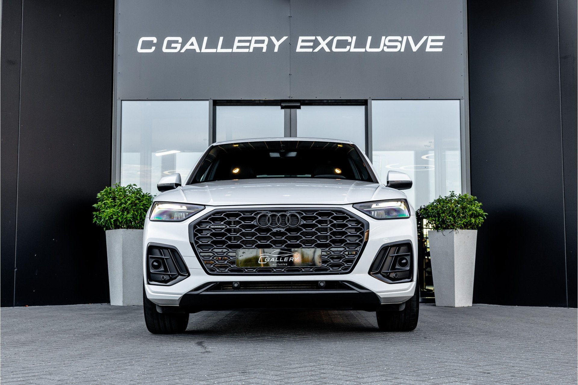 Audi Q5 Sportback 50 TFSI e S edition Competition - S Line |, Automaat, Gebruikt, Wit, Bedrijf