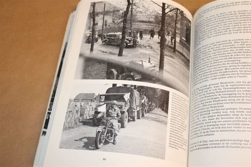 De Canadezen in Nederland — Bevrijdingsalbum 1944-1945, Verzenden, Tweede Wereldoorlog, Gelezen, Overige onderwerpen
