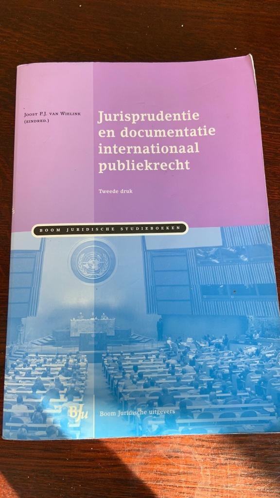 Jurisprudentie en documentatie internationaal publiekrecht, Boeken, Ophalen of Verzenden, Alpha, WO