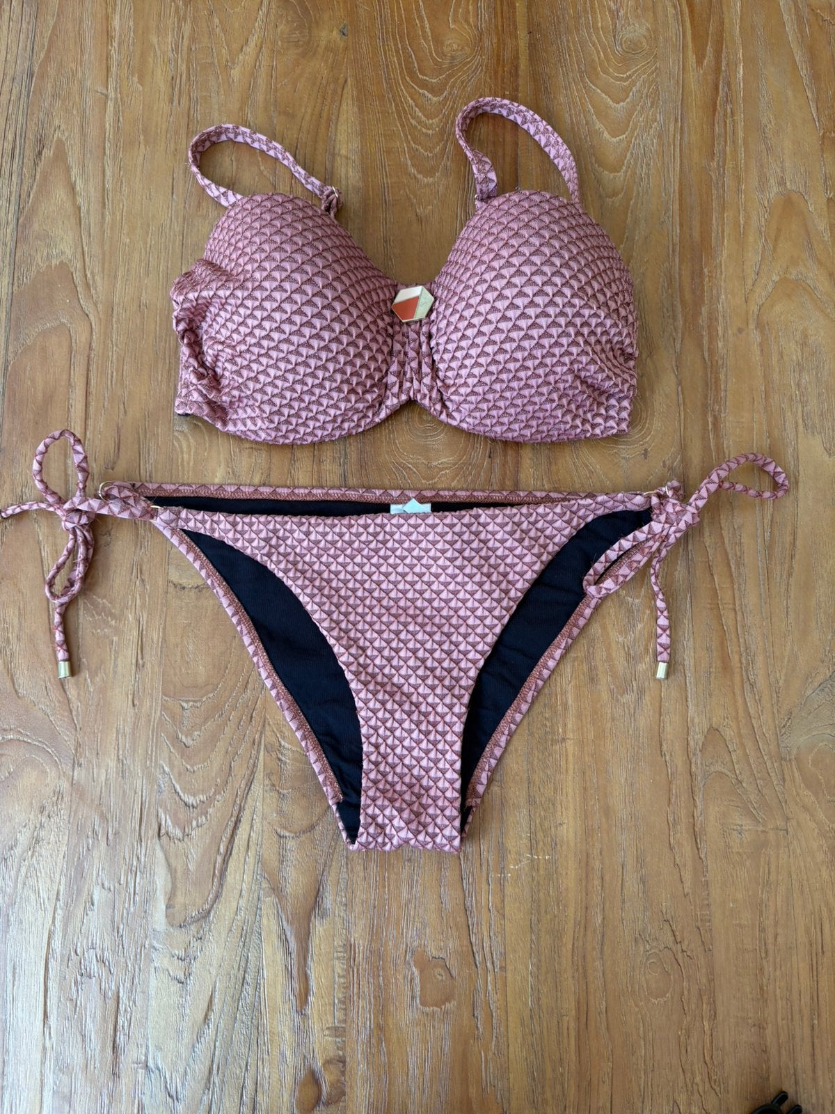 ZGAN bikini van Cyell maat 36D en broekje maat 38, Kleding | Dames, Badmode en Zwemkleding, Ophalen of Verzenden, Zo goed als nieuw