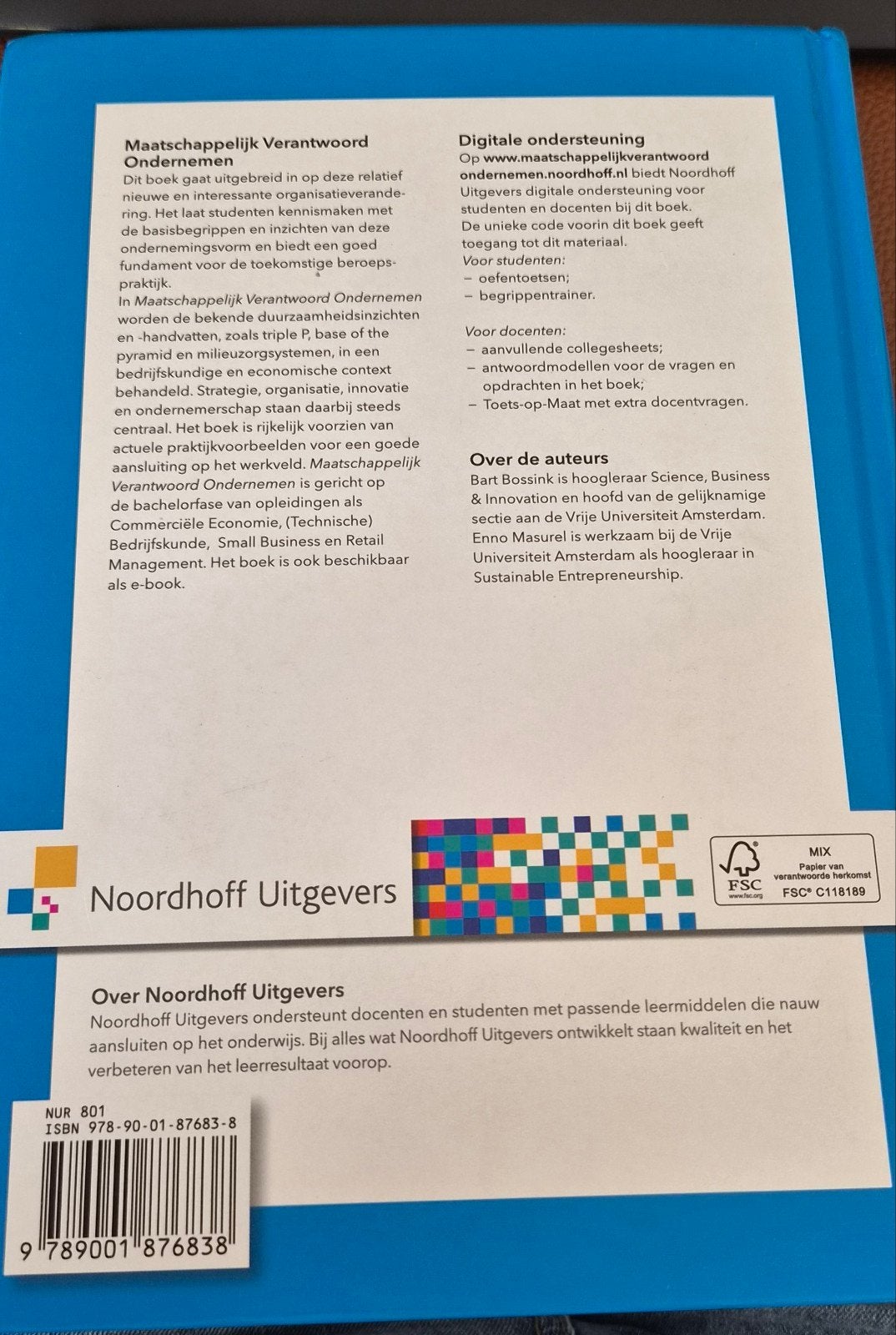 Maatschappelijk Verantwoord Ondernemen (2e druk), Ophalen of Verzenden, Beta, Zo goed als nieuw, HBO