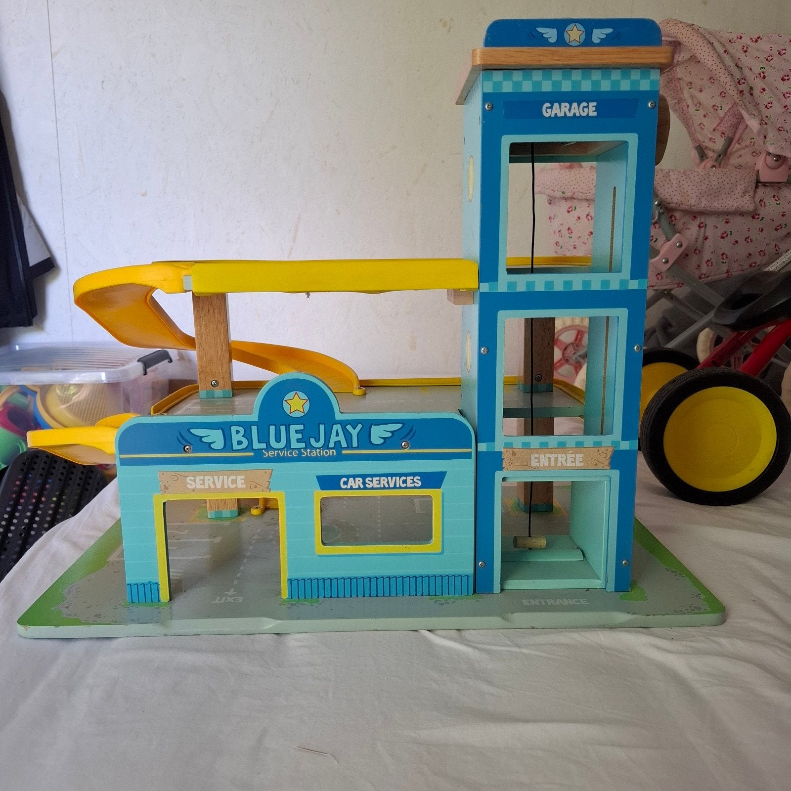 Le Toy Van Houten Parkeergarage met Lift, Ophalen of Verzenden