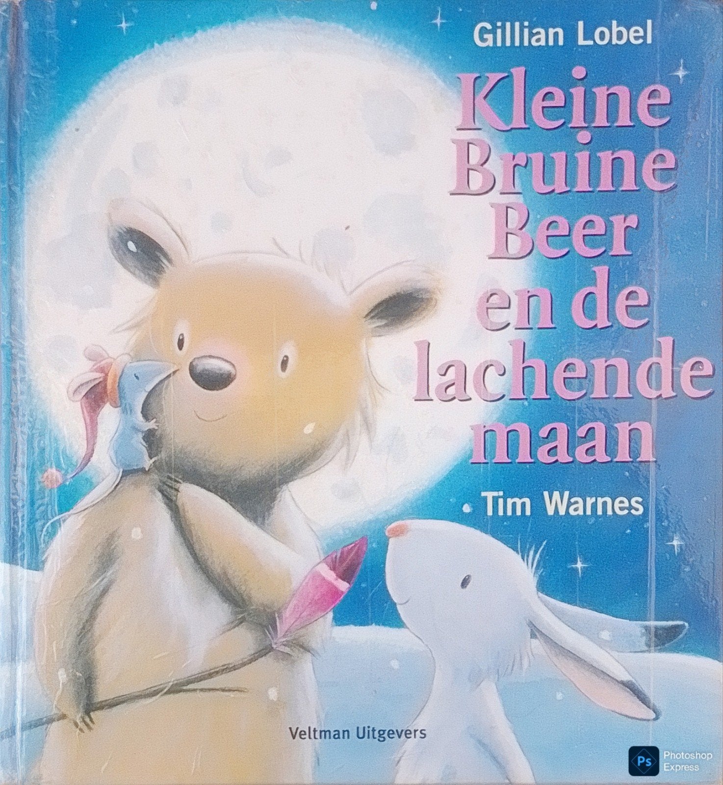 Kleine Bruine Beer En De Lachende Maan, Boeken, Gelezen, 3 tot 4 jaar, Ophalen of Verzenden, Gillian Lobel.