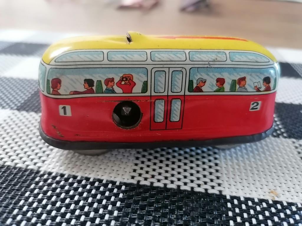 speelgoed tram blik, Ophalen of Verzenden