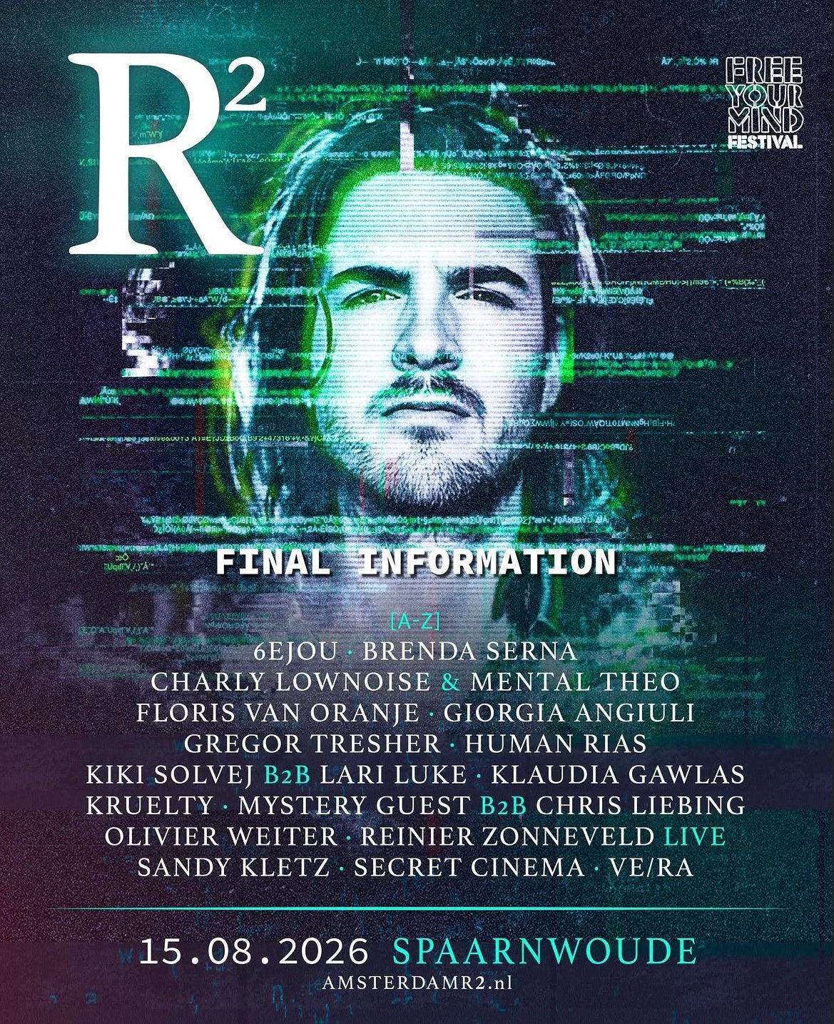 R2 Festival 15 Augustus 2 Tickets, Tickets en Kaartjes, Overige Tickets en Kaartjes, Twee personen