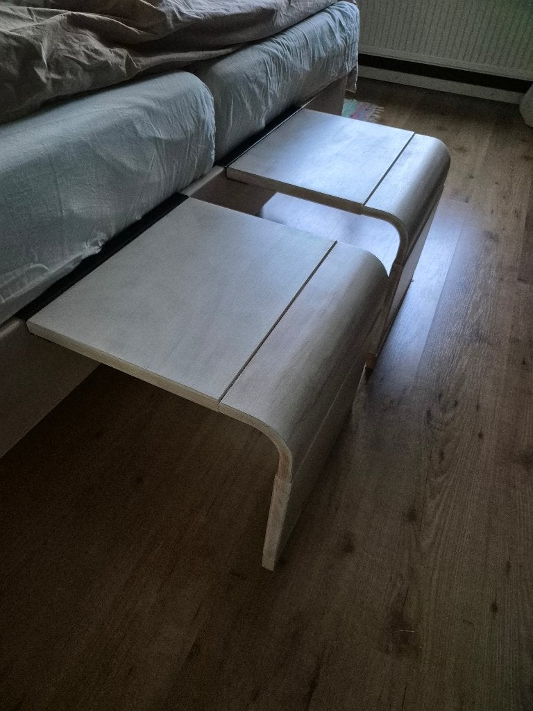 Nachtkastjes / bedtafeltje passend bij beuken ombouw, Ophalen, Gebruikt, Minder dan 45 cm, Minder dan 55 cm