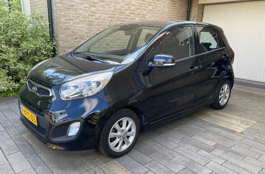 Kia Picanto 1.2 Cvvt 5-DRS 2013 Zwart, Auto's, Kia, Particulier, Picanto, Benzine, A, Hatchback, Handgeschakeld, Origineel Nederlands