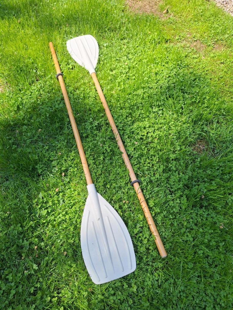 Peddels / roeispanen rubberboot, Ophalen of Verzenden, Zo goed als nieuw