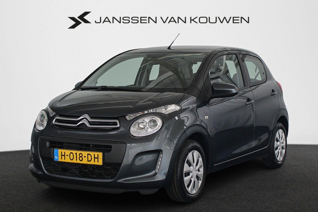 Citroen C1 1.0 VTi Feel Airconditioning Cruise Control Leder, Auto's, Citroën, Voorwielaandrijving, Stof, Gebruikt, Euro 6
