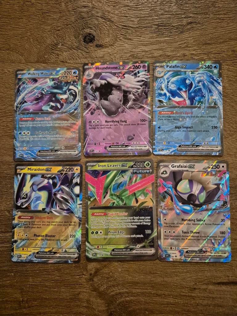 6 stuks EX Pokemon promo kaarten, Ophalen of Verzenden, Zo goed als nieuw, Meerdere kaarten