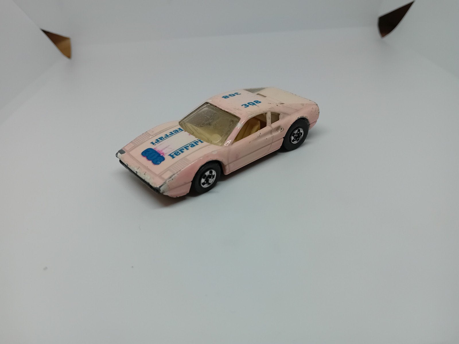Hot Wheels Ferrari 308 Color Racer 1989 Vintage Blackwall, Ophalen of Verzenden, Gebruikt, Auto