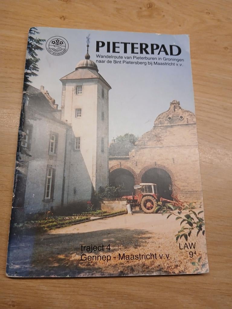 Pieterpad Traject 4: Gennep - Maastricht, Boeken, Gelezen, Toos Goorhuis-Tjalsma en Bertje Jens, Fiets- of Wandelgids, Ophalen of Verzenden