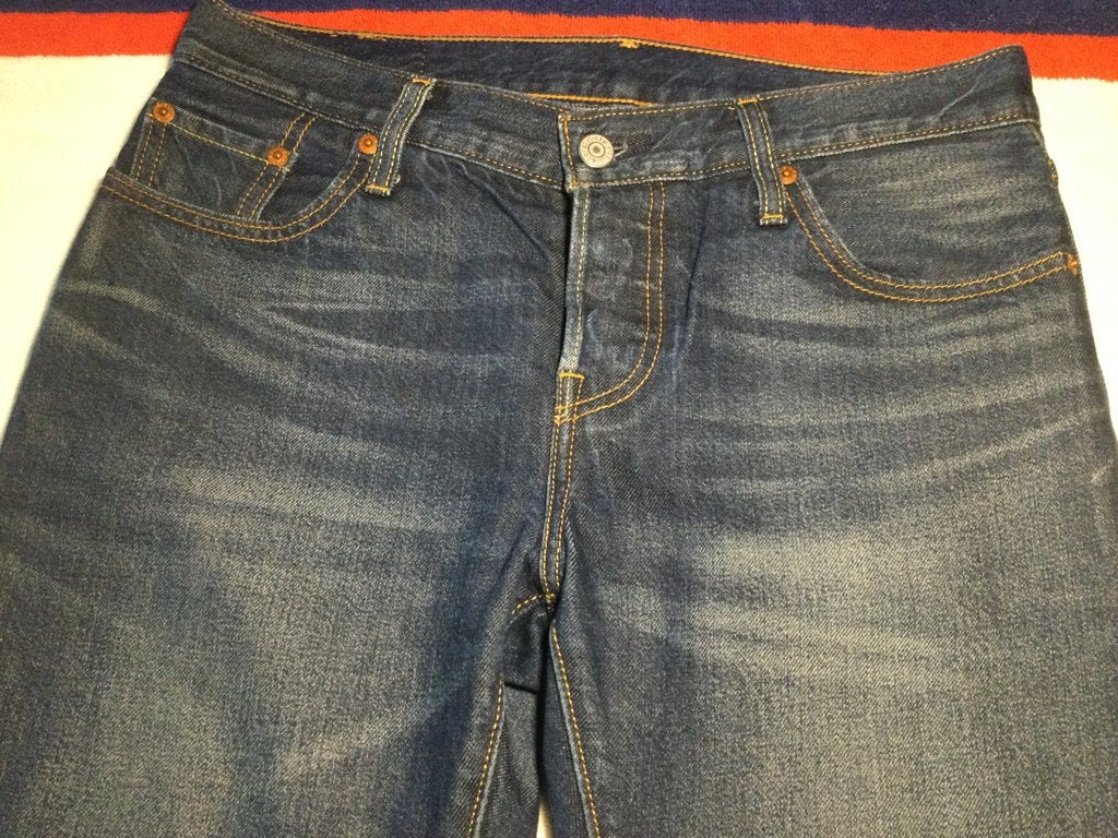 Levi’s 501 CT Jeans Hose blau Größe W25 L32, Blauw, Ophalen of Verzenden, Zo goed als nieuw, W30 - W32 (confectie 38/40)