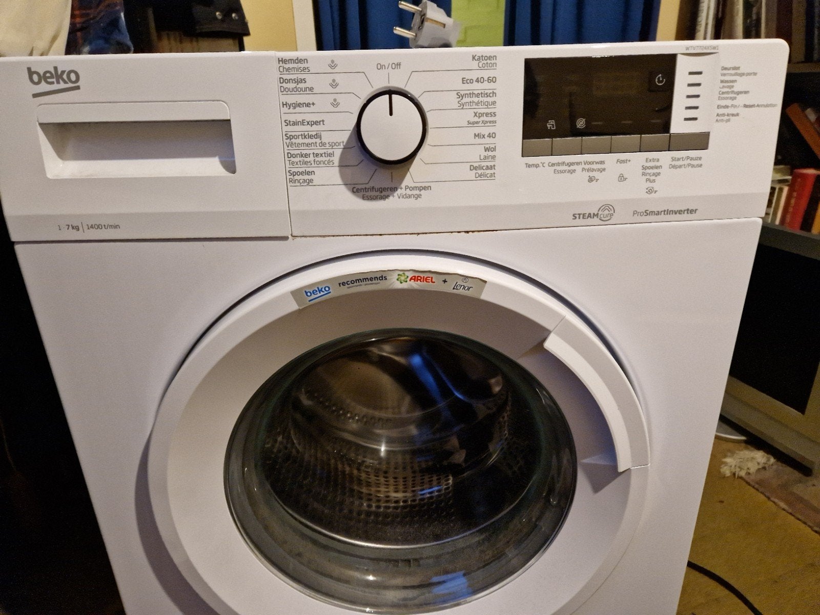 Beko Wasmachine 7kg 1400 toeren ProSmartInverter, Ophalen of Verzenden