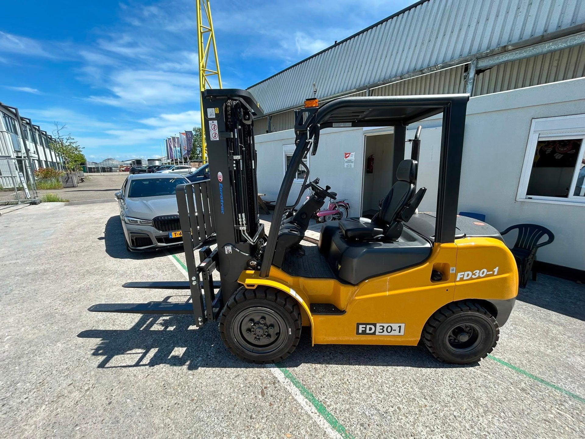 Eurotrac Fd30 Heftruck finalease pm 399, Auto's, Overige Auto's, Automaat, Gebruikt, Overige carrosserieën, Overige brandstoffen